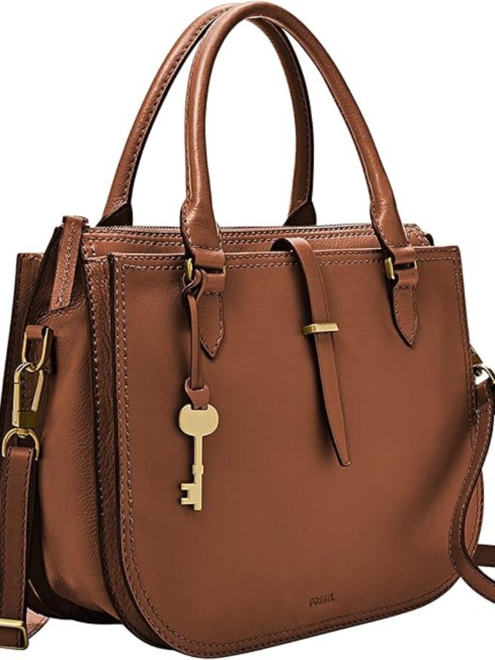 FOSSIL  Ryder Leather Medium Satchel - Picture 10 of 10